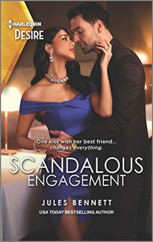Book cover for "Scandalous Engagement" by Jules Bennett