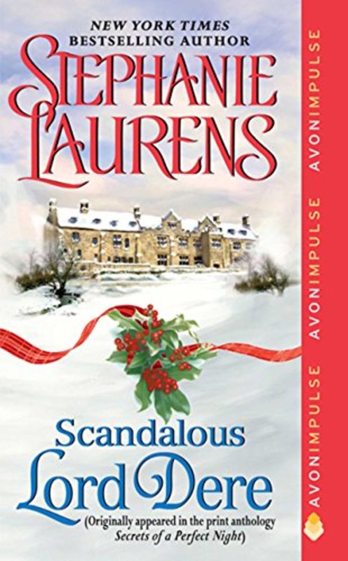 Book cover for "Scandalous Lord Dere" by Stephanie Laurens