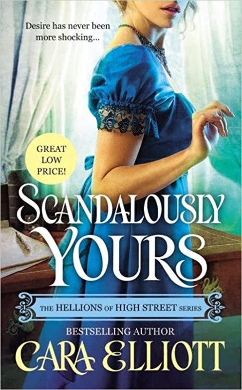 Book cover for "Scandalously Yours" by Andrea Penrose