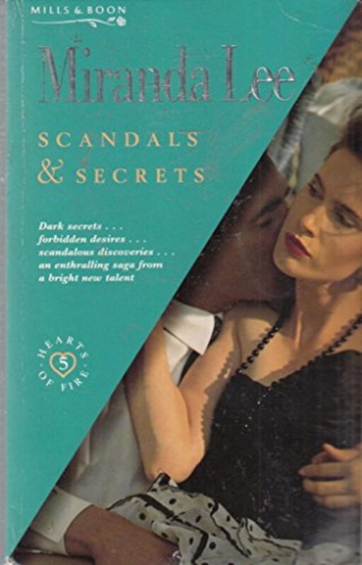 Book cover for "Scandals and Secrets" by Miranda Lee