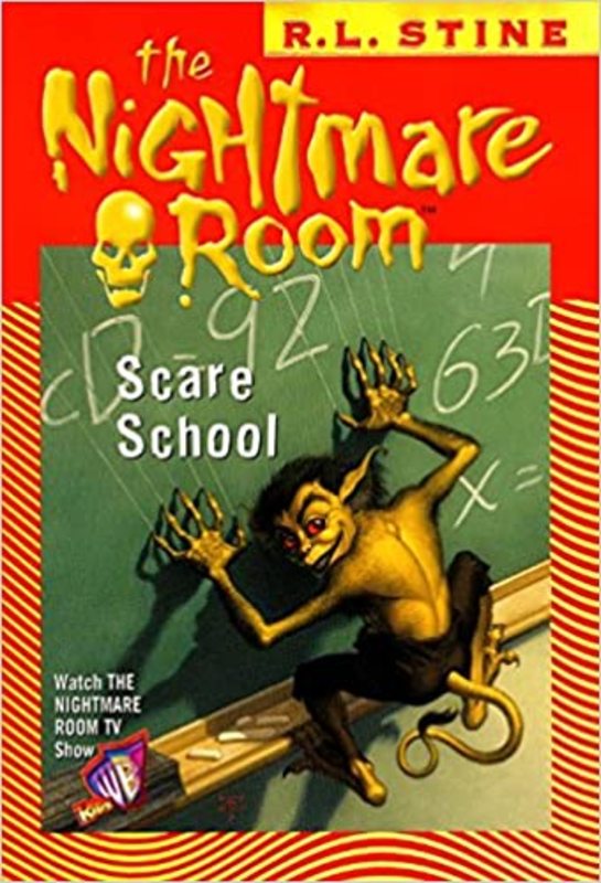 Book cover for "Scare School" by RL Stine