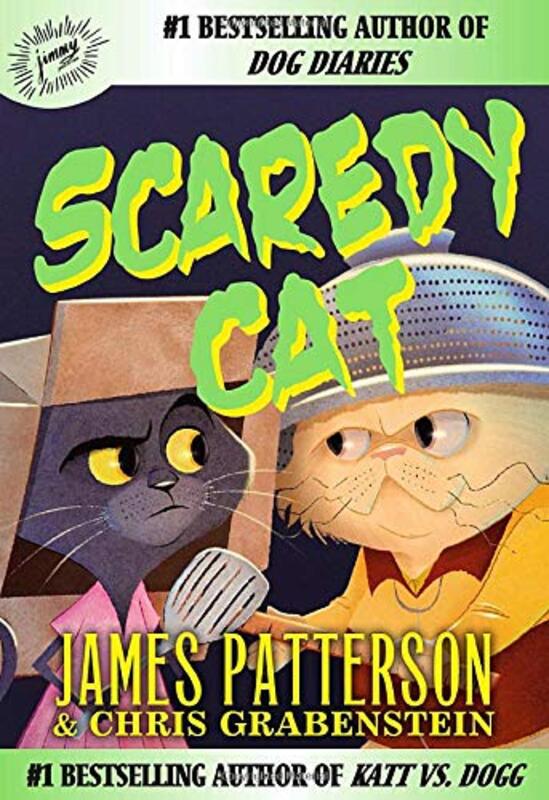 Book cover for "Scaredy Cat" by Chris Grabenstein