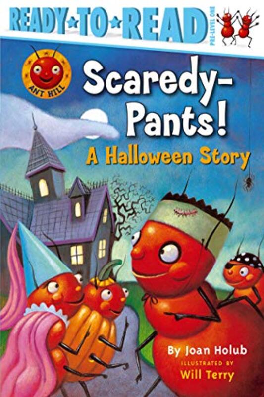 Book cover for "Scaredy-Pants!" by Joan Holub
