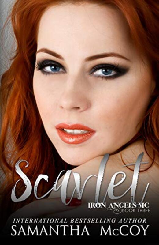 Book cover for "Scarlet" by Samantha McCoy