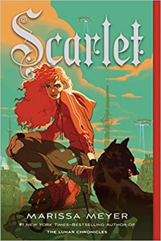 Book cover for "Scarlet" by Marissa Meyer