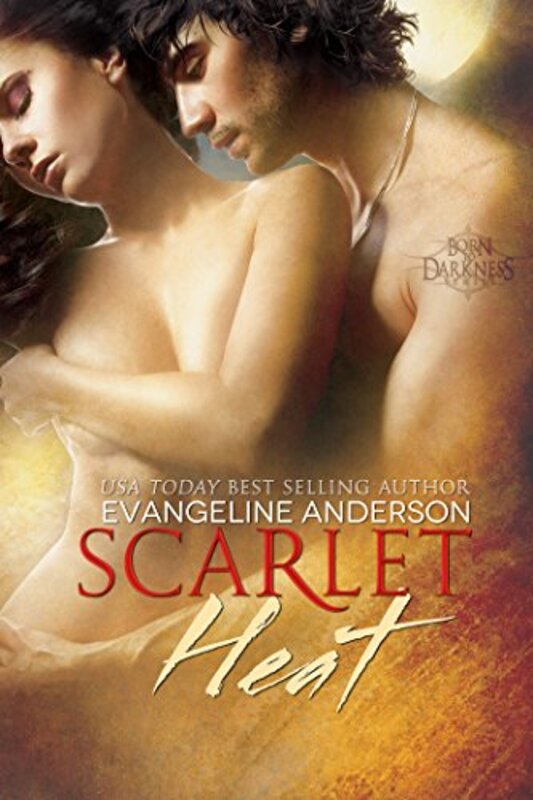 Book cover for "Scarlet Heat" by Evangeline Anderson