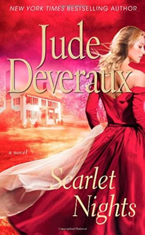 Book cover for "Scarlet Nights" by Jude Deveraux