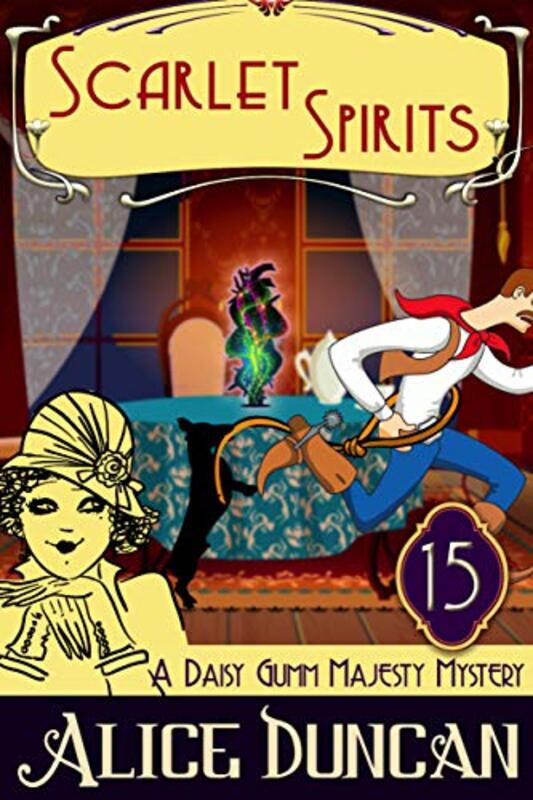 Book cover for "Scarlet Spirits" by Alice Duncan