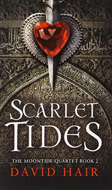 Book cover for "Scarlet Tides" by David Hair