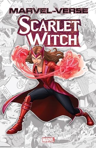 Book cover for "Scarlet Witch" by Noelle Stevenson