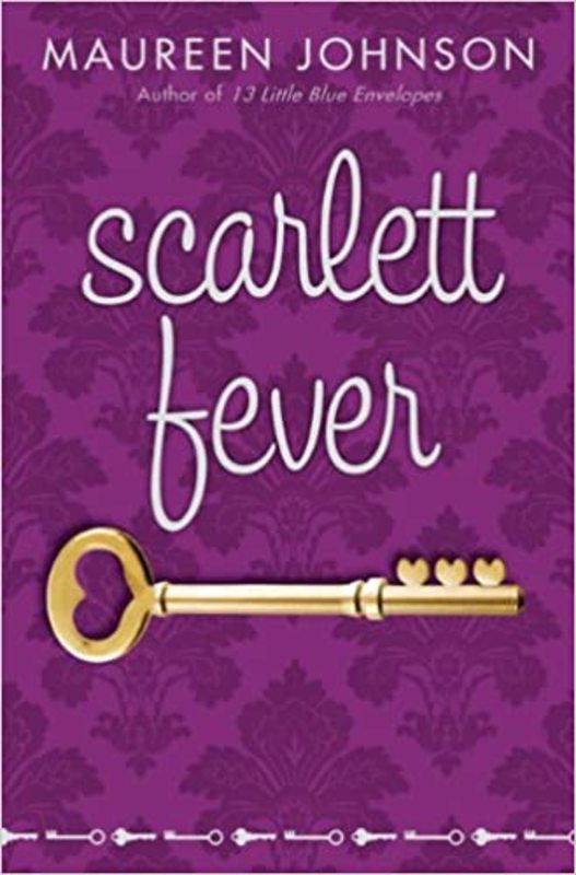 Book cover for "Scarlett Fever" by Maureen Johnson