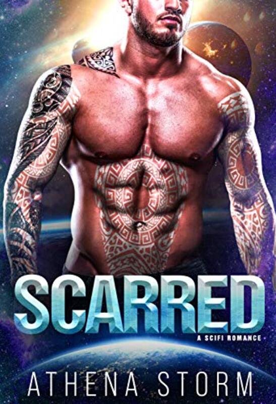 Book cover for "Scarred" by Athena Storm