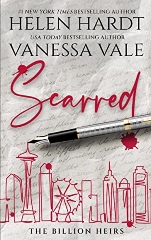 Book cover for "Scarred" by Helen Hardt
