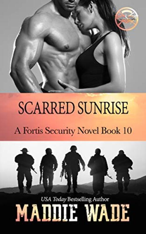 Book cover for "Scarred Sunrise" by Maddie Wade