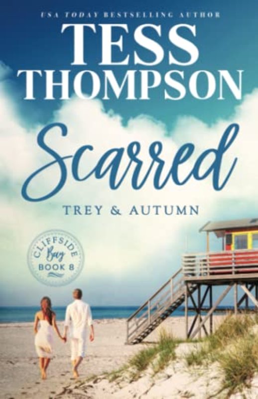 Book cover for "Scarred: Trey and Autumn" by Tess Thompson