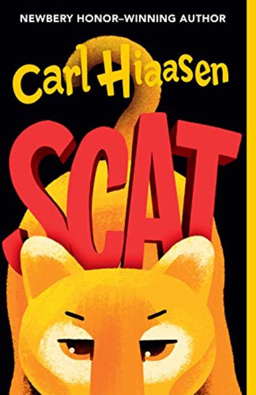 Book cover for "Scat" by Carl Hiaasen
