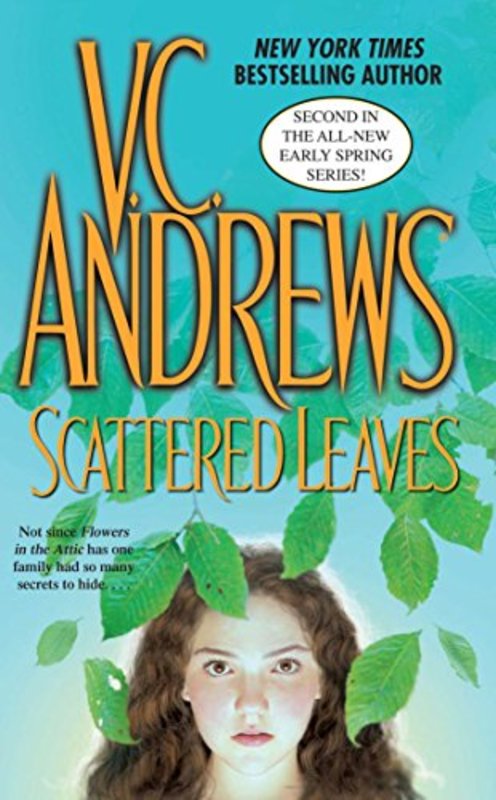 Book cover for "Scattered Leaves" by V. C. Andrews