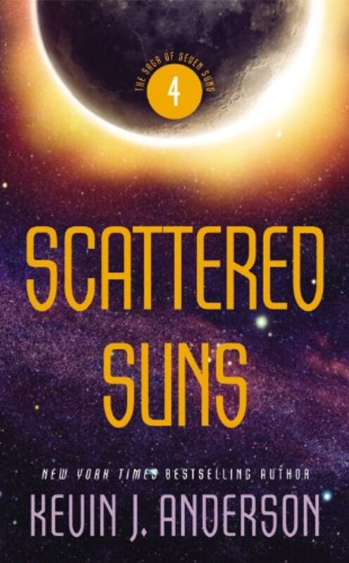 Book cover for "Scattered Suns" by Kevin J Anderson