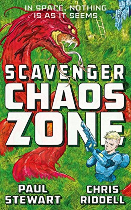 Book cover for "Scavenger" by Paul Stewart