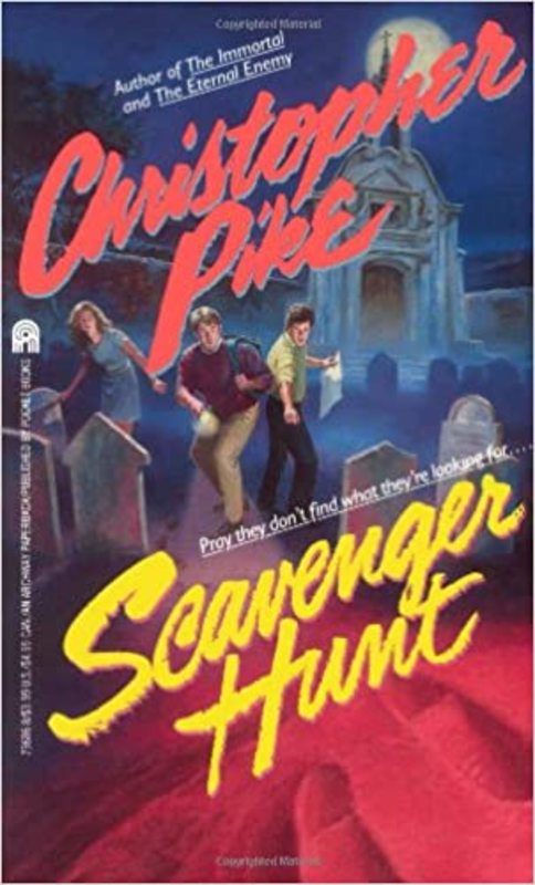 Book cover for "Scavenger Hunt" by Christopher Pike