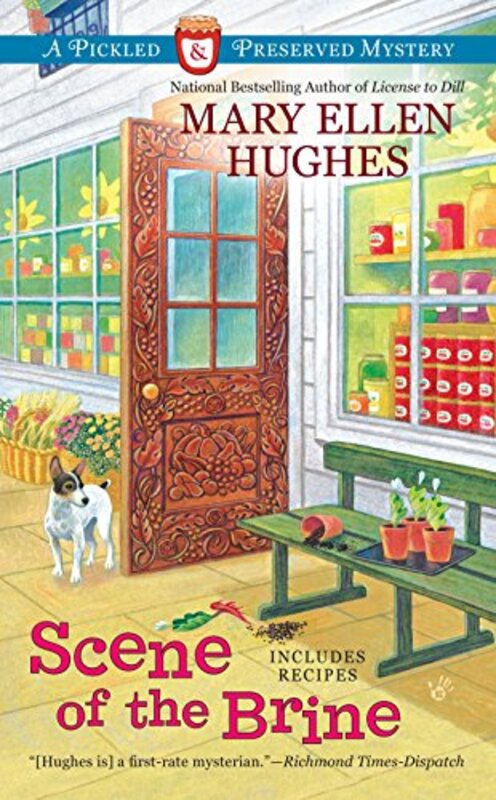 Book cover for "Scene of the Brine" by Mary Ellen Hughes