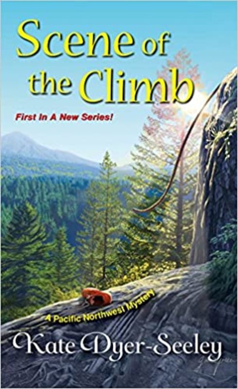 Book cover for "Scene of the Climb" by Kate Dyer Seeley
