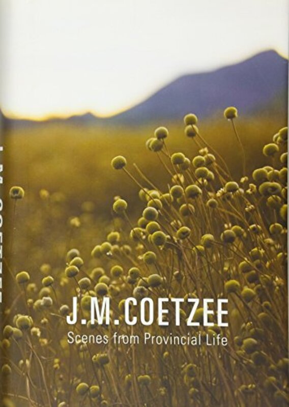 Book cover for "Scenes from Provincial Life" by JM Coetzee