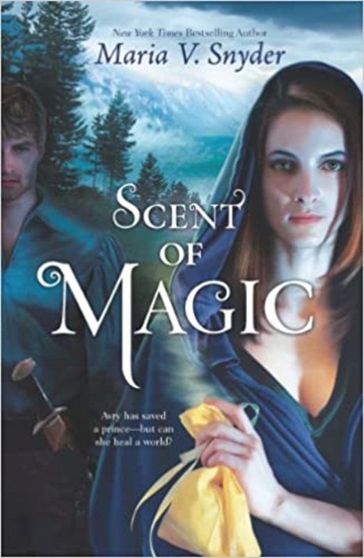 Book cover for "Scent of Magic" by Maria V Snyder