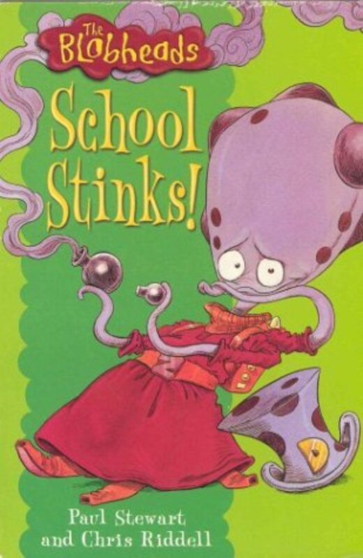 Book cover for "School Stinks" by Paul Stewart