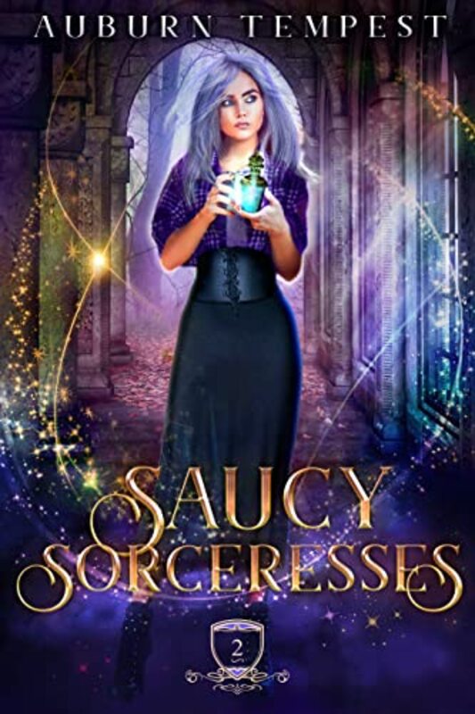 Book cover for "School for Saucy Sorceresses" by Carolina Mac