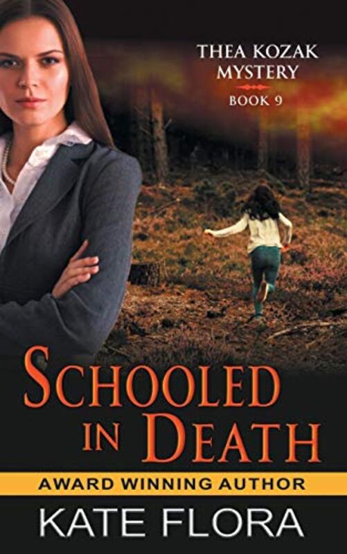 Book cover for "Schooled in Death" by Kate Clark Flora