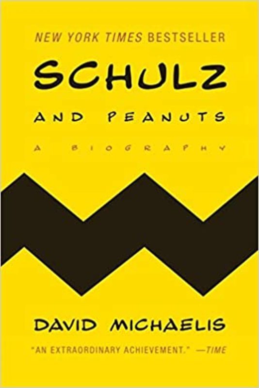 Book cover for "Schulz and Peanuts" by David Michaelis