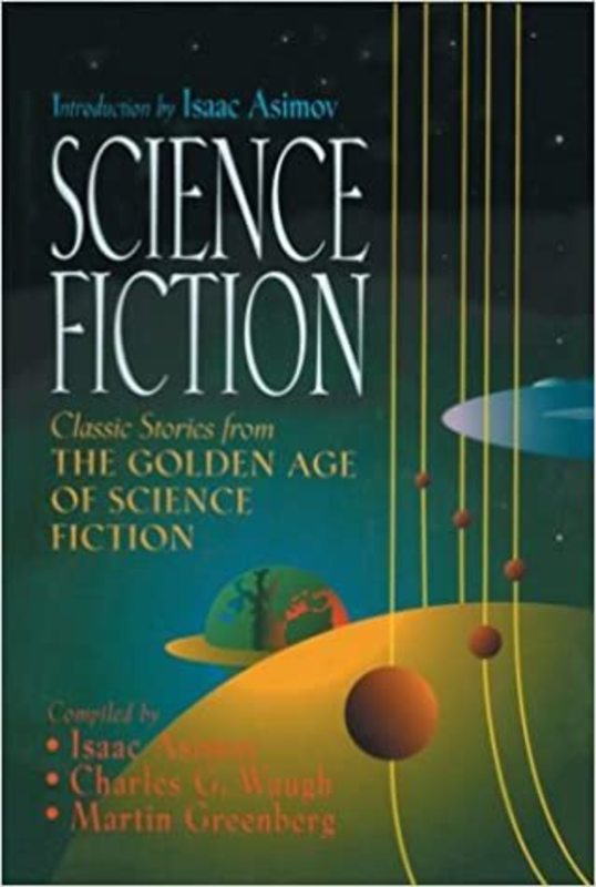 Book cover for "Science Fiction" by Isaac Asimov