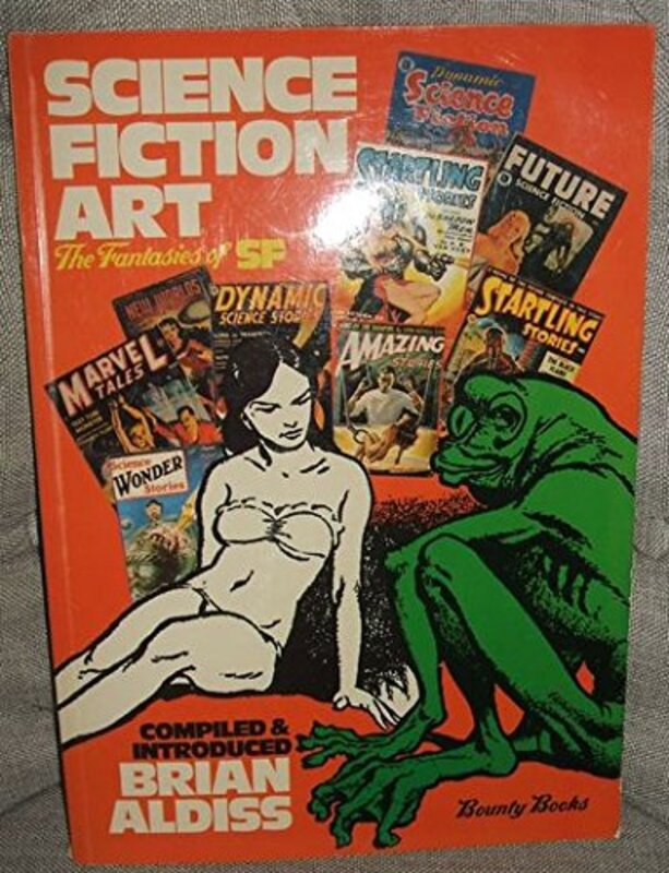 Book cover for "Science Fiction Art" by Brian Aldiss