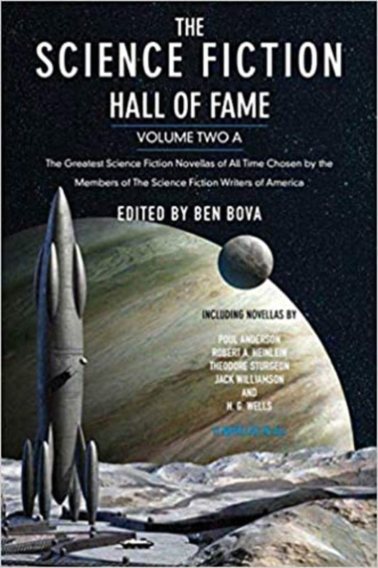 Book cover for "The Science Fiction Hall of Fame" by Ben Bova