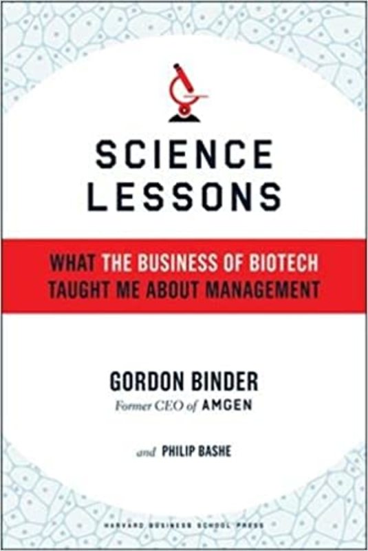 Book cover for "Science Lessons" by Gordon Binder
