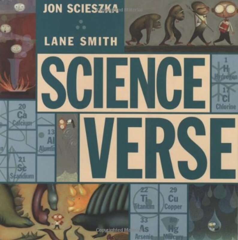 Book cover for "Science Verse" by Jon Scieszka