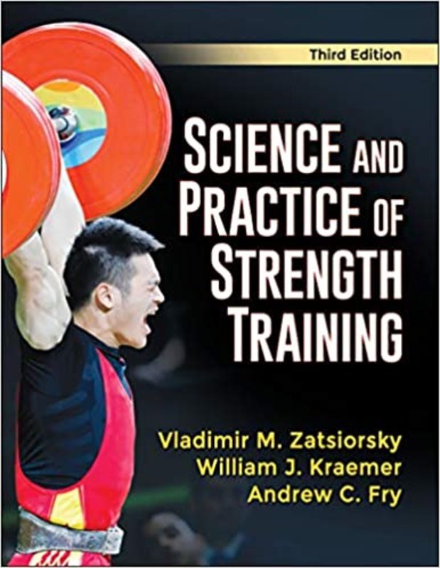 Book cover for "Science and Practice of Strength Training" by Vladimir M. Zatsiorsky