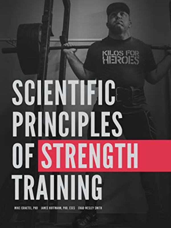 Book cover for "Scientific Principles of Strength Training" by Dr. Mike Israetel