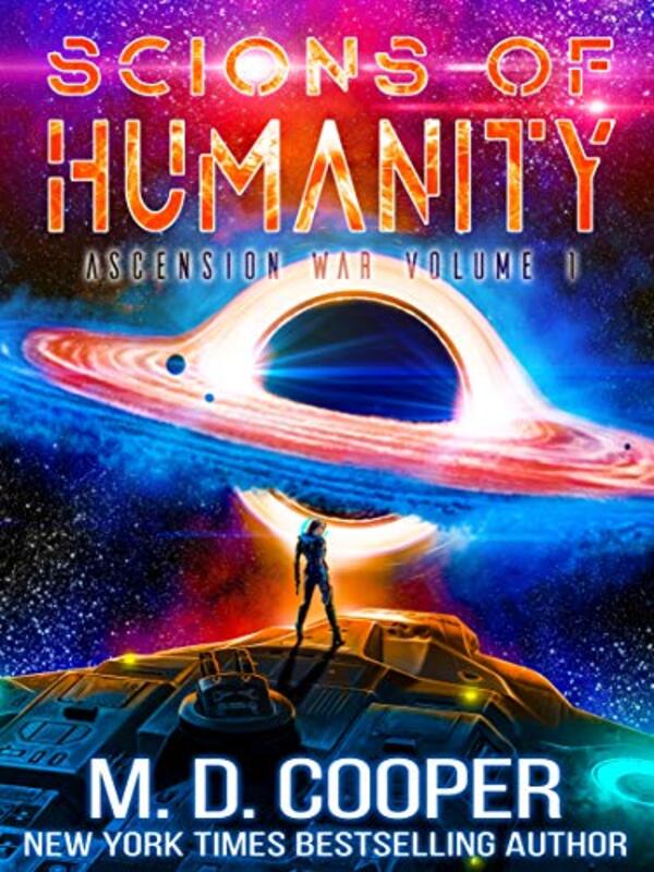 Book cover for "Scions of Humanity" by MD Cooper