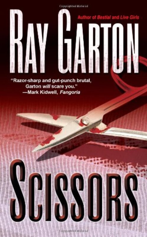 Book cover for "Scissors" by Ray Garton