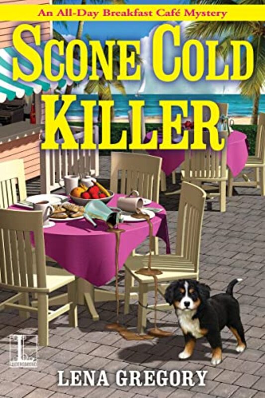 Book cover for "Scone Cold Killer" by Lena Gregory