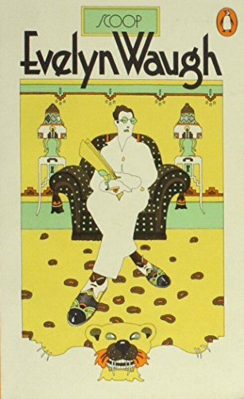 Book cover for "Scoop" by Evelyn Waugh