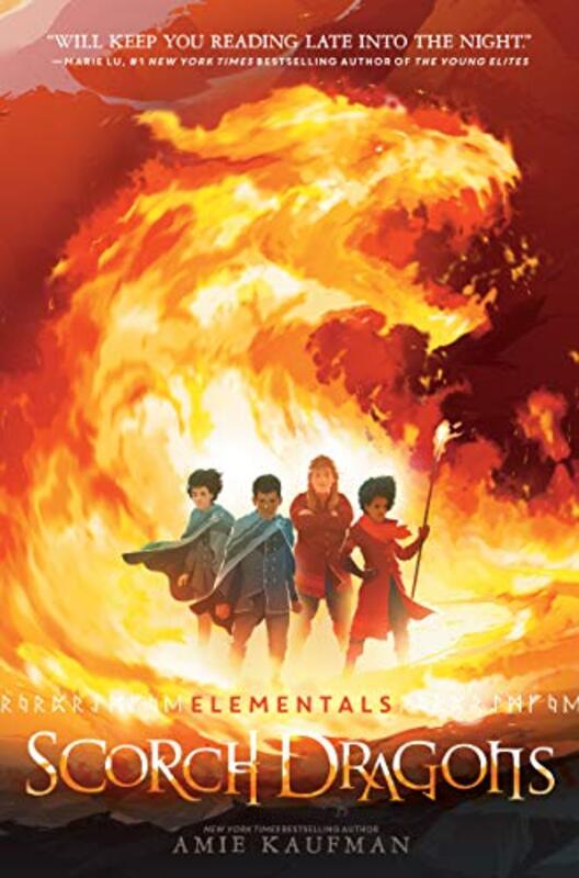 Book cover for "Scorch Dragons" by Amie Kaufman