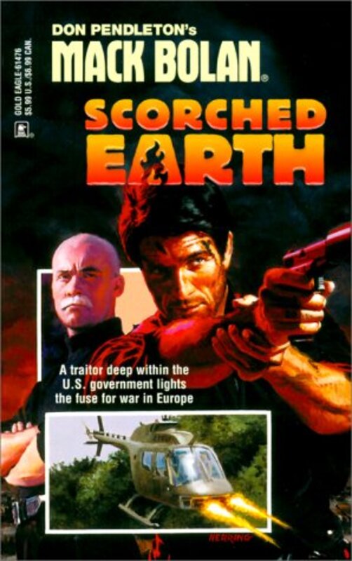 Book cover for "Scorched Earth" by Mike Newton