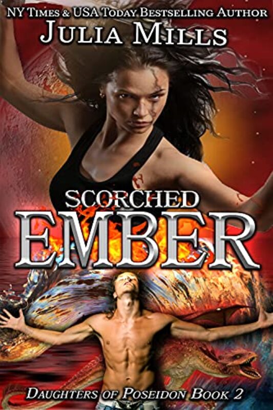 Book cover for "Scorched Ember" by Julia Mills