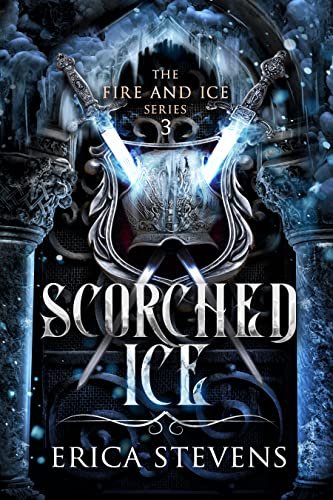 Book cover for "Scorched Ice" by Brenda K Davies
