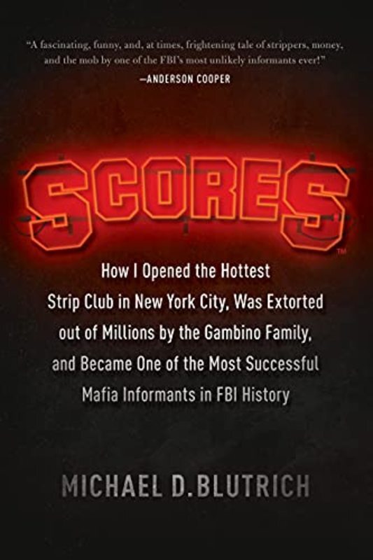 Book cover for "Scores" by Michael D. Blutrich