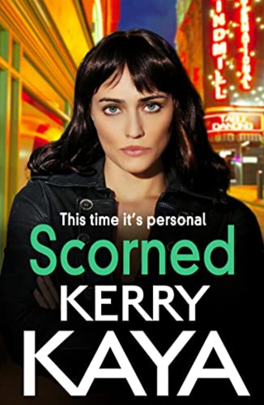 Book cover for "Scorned" by Kerry Kaya