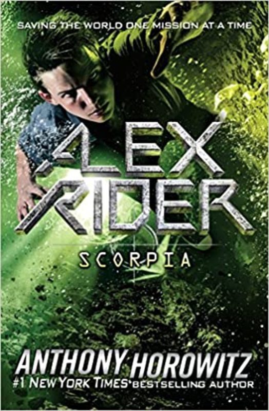 Book cover for "Scorpia" by Anthony Horowitz